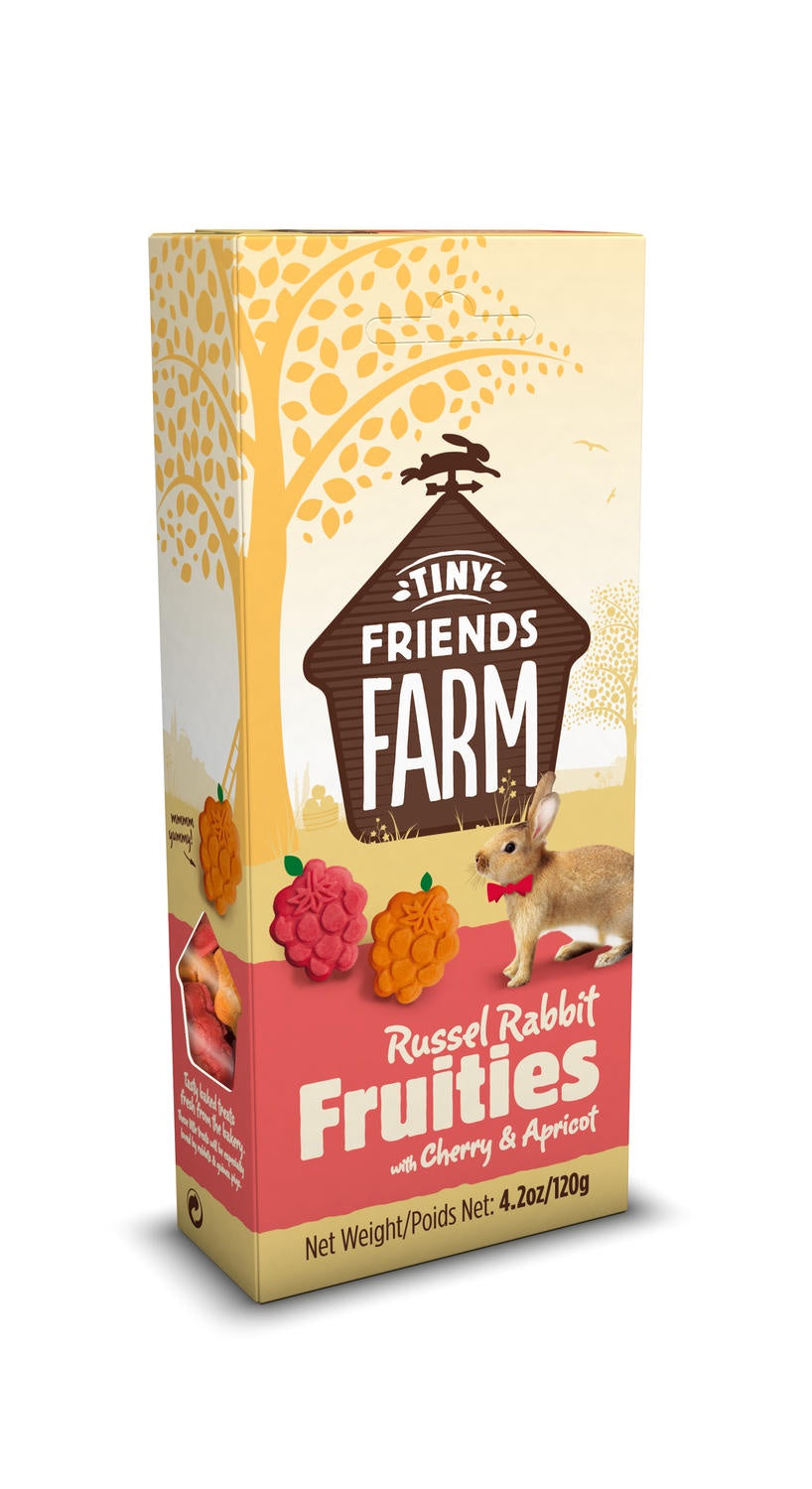 TINY FRIENDS FARM FRUITIES RUSSEL RABBIT 120G