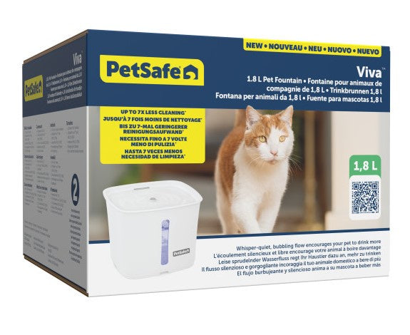 PETSAFE 1.8L VIVA PET FOUNTAIN (PWW10-17920)