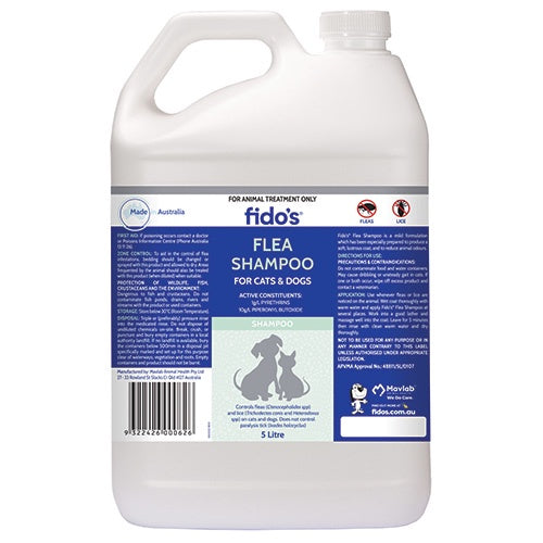 FIDO'S FLEA SHAMPOO 5LTR