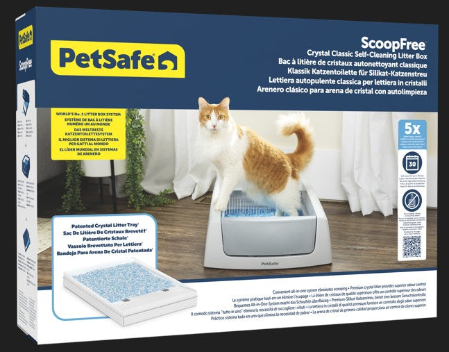 PETSAFE SCOOP FREE CLASSIC SELF CLEANING LITTER BOX(PAL10-18122)