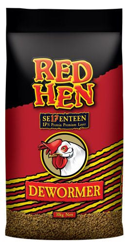 LAUCKE MILLS RED HEN DEWORMER 10KG