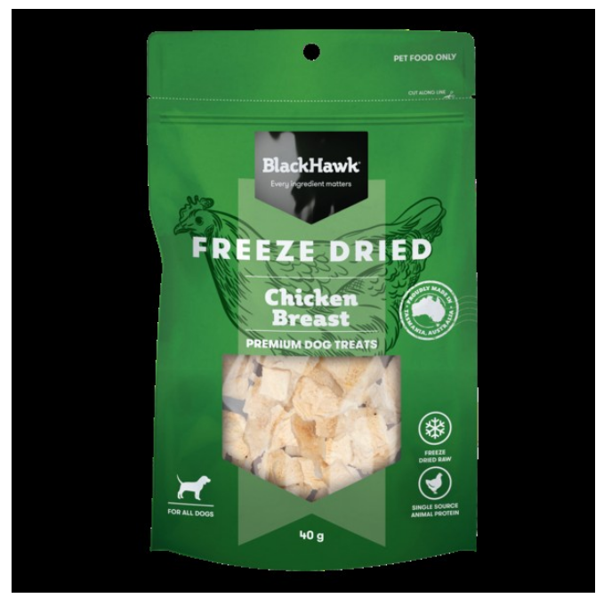 BLACKHAWK FREEZE DRIED CHICKEN 40G