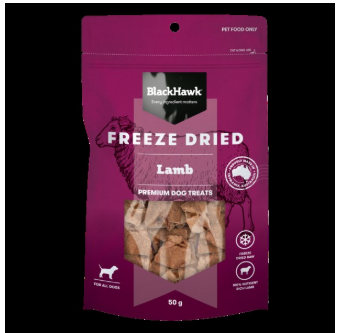 BLACKHAWK FREEZE DRIED LAMB 50G