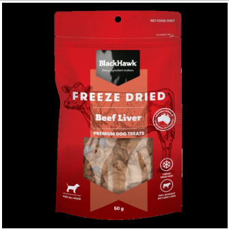 BLACKHAWK FREEZE DRIED LIVER 50G