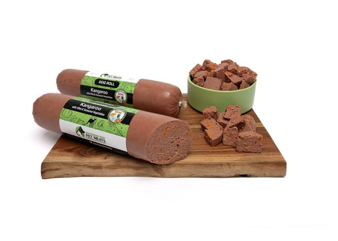 SOUTHERN RAW  DOG ROLL KANGAROO & SEASONAL VEG 1.7KG