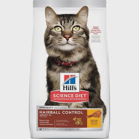 HILLS SCIENCE DIET FELINE MATURE ADULT HAIRBALL CONTROL 4KG