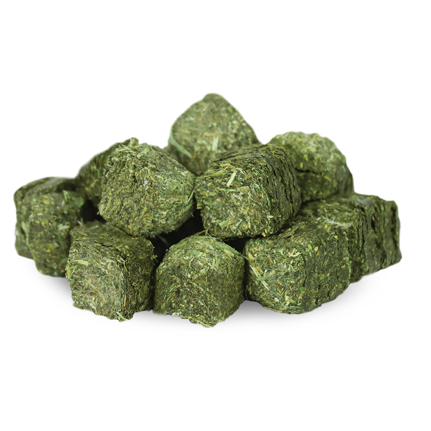 LOW SUGAR HAY CUBES TEFF & LUCERNE 2KG