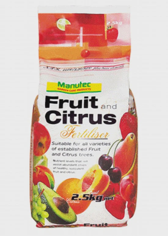 MANUTEC FRUIT & CITRUS FERTILISER 2.5kg