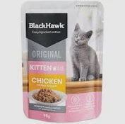 BLACKHAWK 12PK KITTEN WET CHICKEN OCEAN FISH IN GRAVY