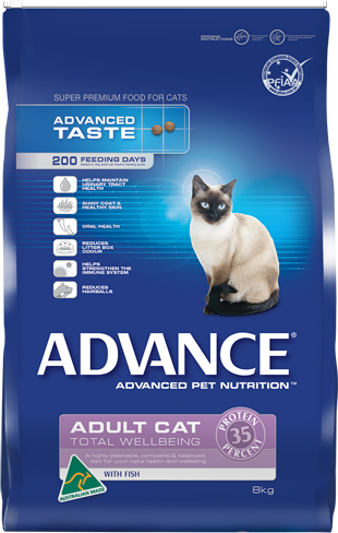 ADVANCE CAT ADULT 1-8YRS OCEAN FISH & RICE 6KG