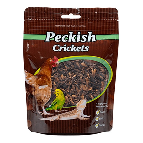PECKISH DRIED CRICKETS 70G