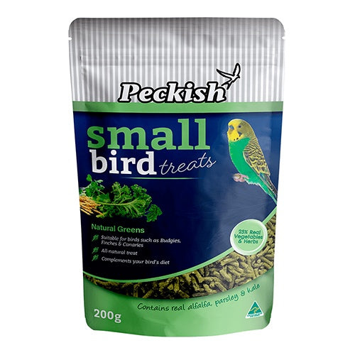 PECKISH SMALL BIRD TREAT S NATURAL GREEN 200G