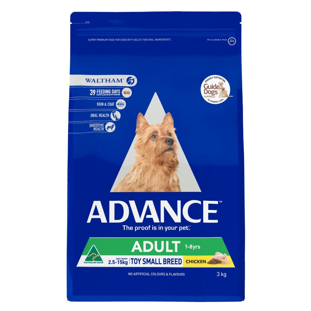 ADVANCE DOG ADULT SMALL BREED CHICKEN & RICE 3KG