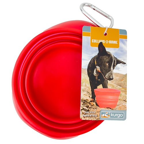 KURGO COLLAPS-A-BOWL RED
