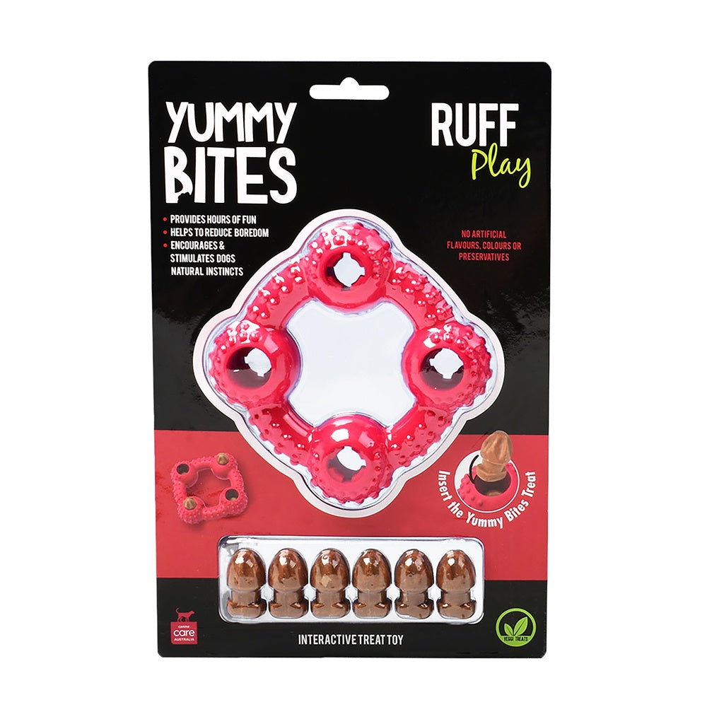D/TOY ROUGH PLAY YUMMY BITES RED RING