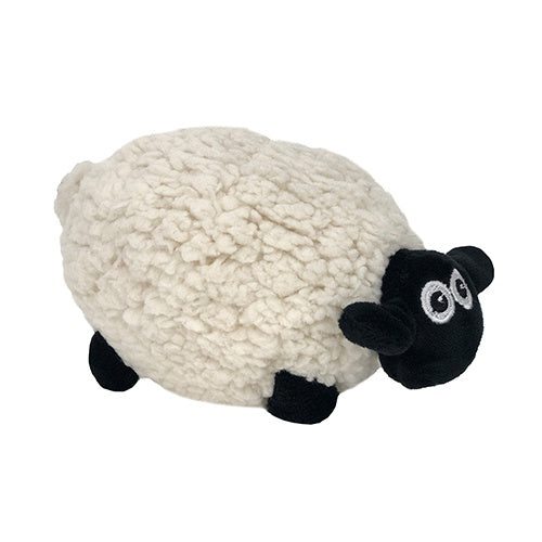 D/TOY SNUGGLE FRIENDS ROUND SHEEP 16CM