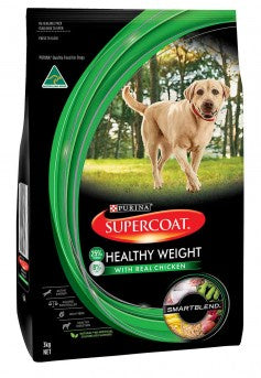SUPERCOAT DOG HEALTHY WEIGHT CHICKEN 18 KG