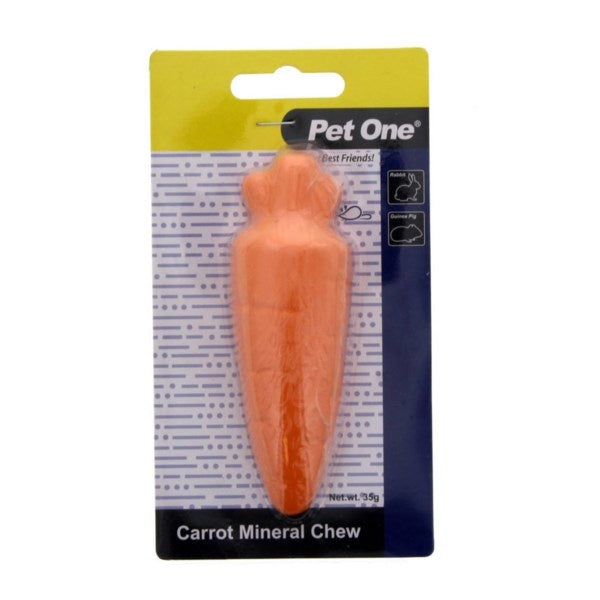 PET ONE MINERAL CHEW CARROT 35G