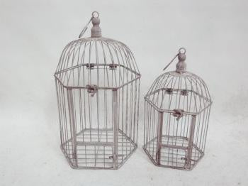 BIRD CAGES SET OF 2