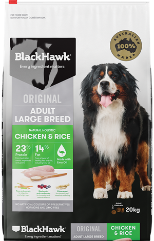 BLACKHAWK DOG LARGE BREED CHICKEN & RICE 20KG