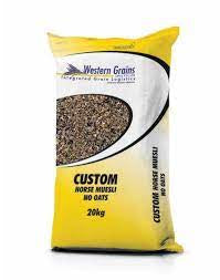 WESTERN GRAINS CUSTOM MUESLI NO OAT 20KG