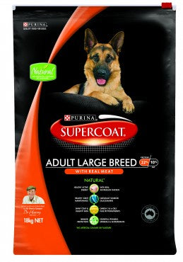 SUPERCOAT ADULT LARGE BREED CHICKEN 18 KG