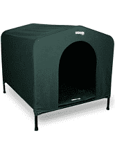 HOUND HOUSE KENNEL SMALL GREEN 54X46X50